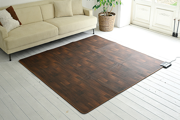 商品情報_フローリング調ホットカーペット（2畳） | 山善の商品情報