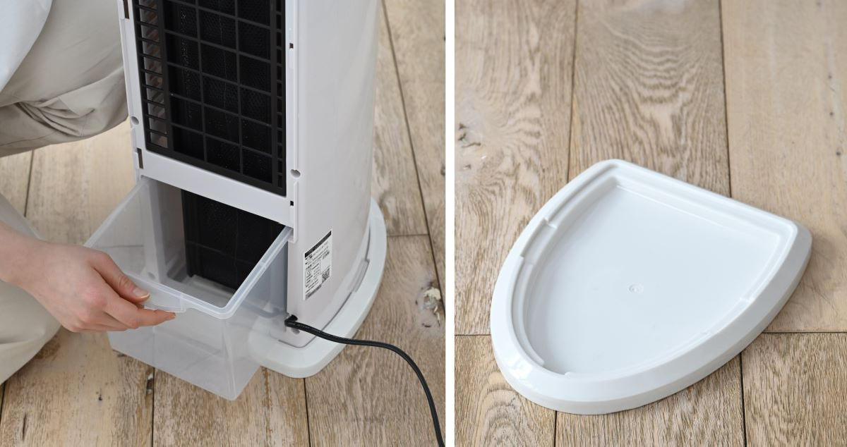 商品情報_冷風扇 (押しボタンタイプ) | 山善の商品情報サイト