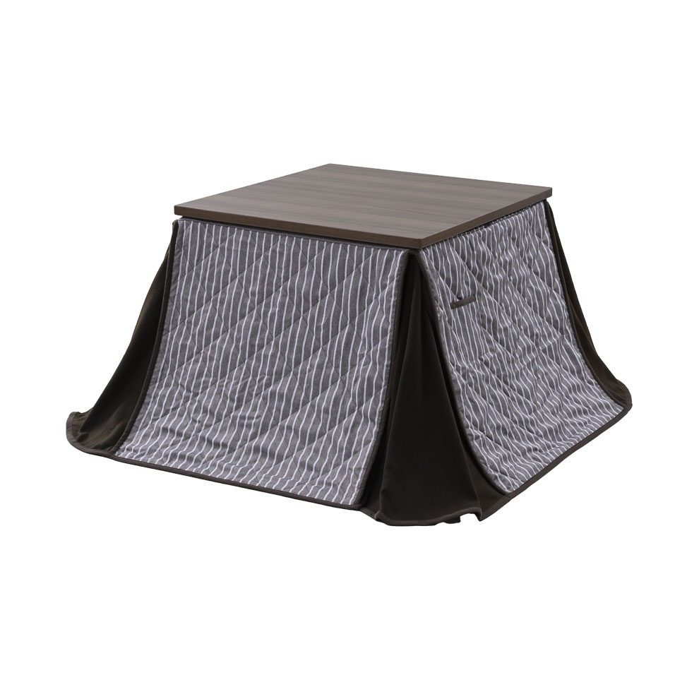 商品情報_高さが4タイプ選べるこたつ【ピタ高】布団セット（80×80cm