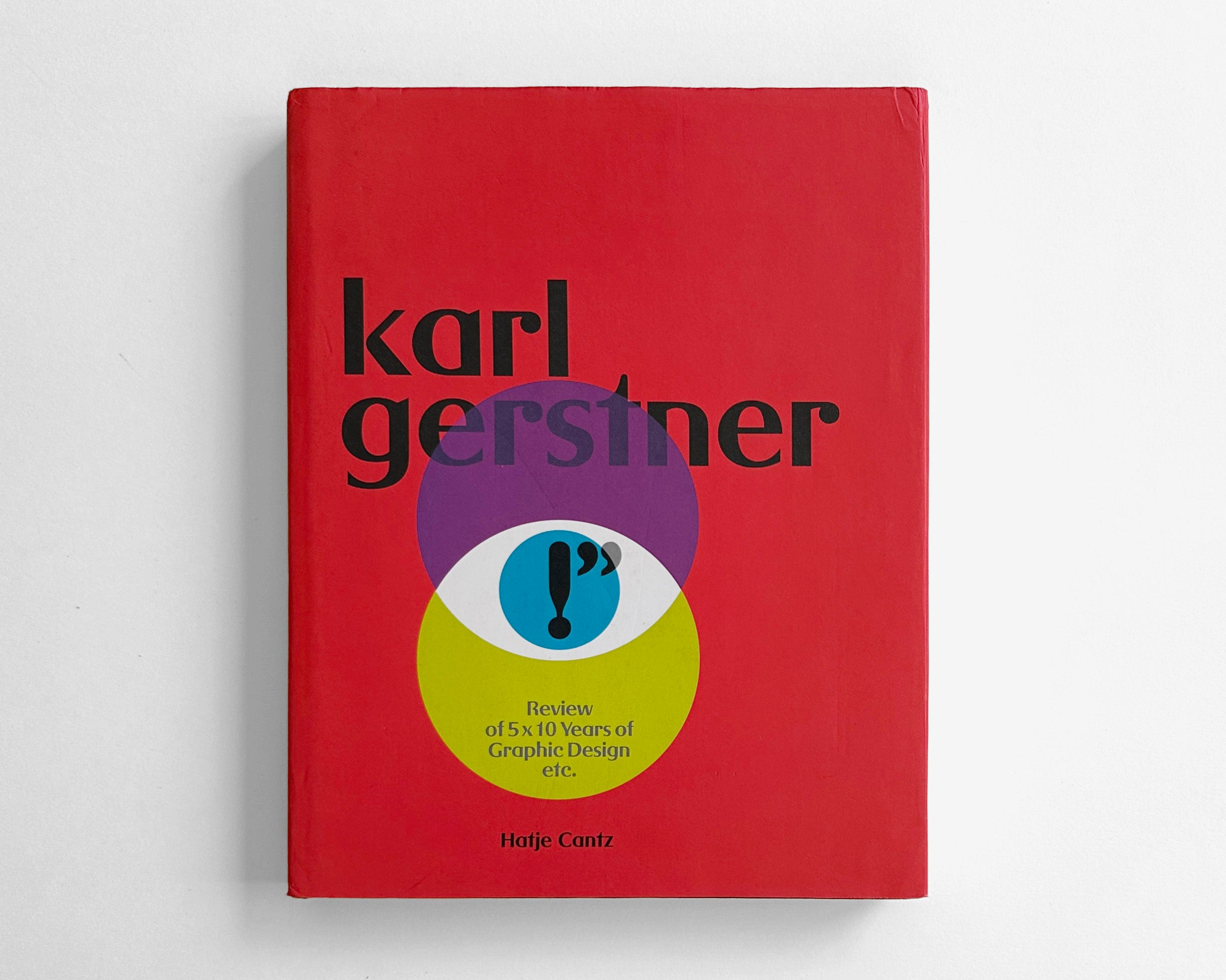 Karl Gerstner: Review of 5 x 10 Years of Graphic Design [English