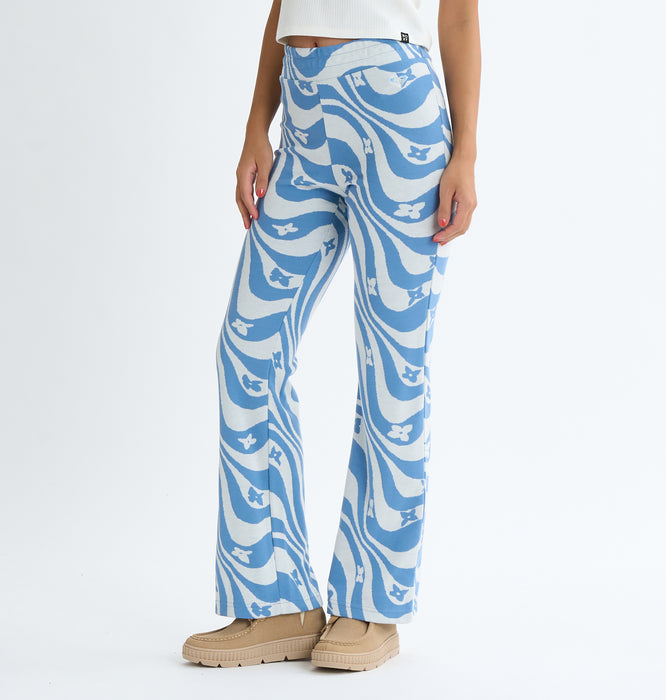 OUTLET】Roxy WANDERER PANTS ニットジャガードパンツ