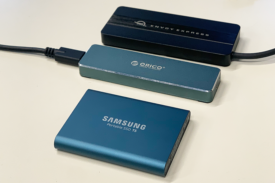 OWC Envoy Express（Thunderbolt 3 NVME M.2 SSDケース）を使ってみた