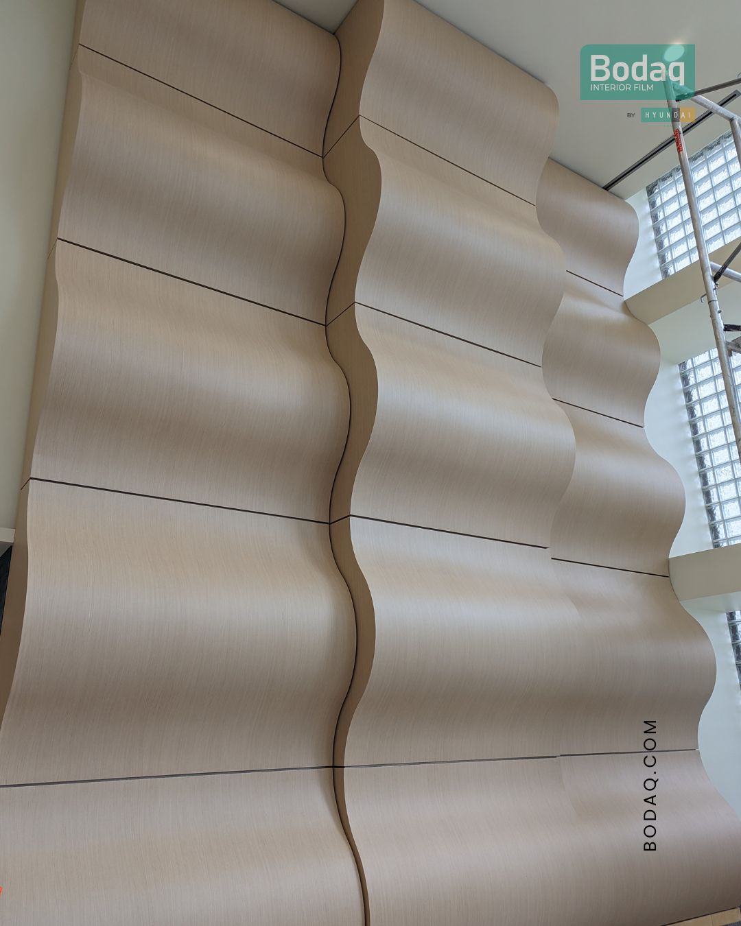 ZX162 Blonde Oak Interior Film - Wood Collection