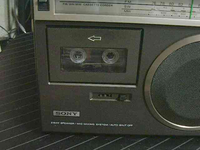 ソニー カセットコーダー CF－1980II型