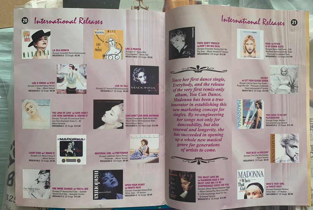 Madonna - Boy Toy By Mail (Magazine) 90s -- – Borderline MUSIC