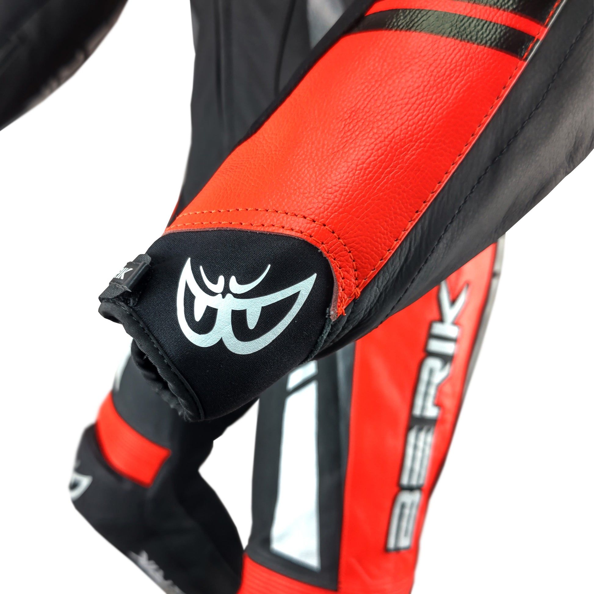 LS1-171334-N-BK BLACK/RED BERIK RACINGSUITS