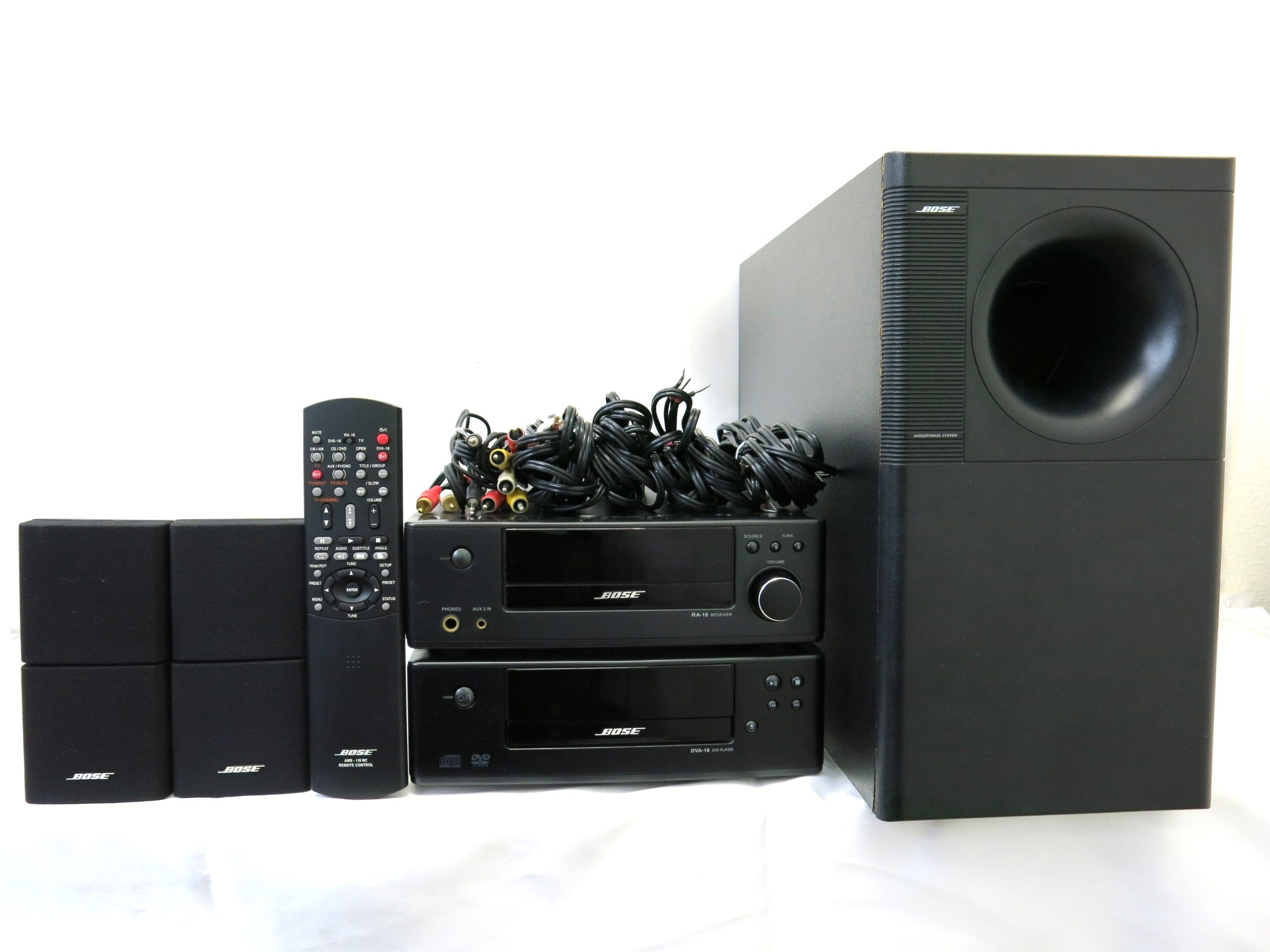 BOSE／AM-15☆アンプ内蔵ウーファー付デジタル5.1chスピーカーシステム