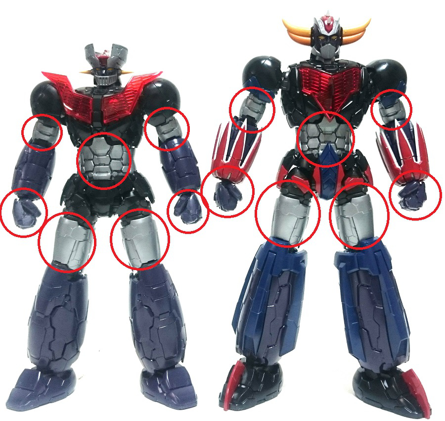 バンダイ HG 1/144 グレンダイザー（INFINITISM）レビュー