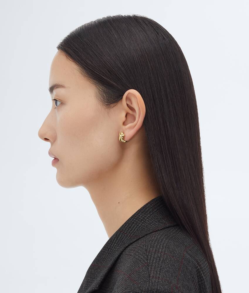 ノット ピアス のために ウィメンズ で イエローゴールド | ボッテガ