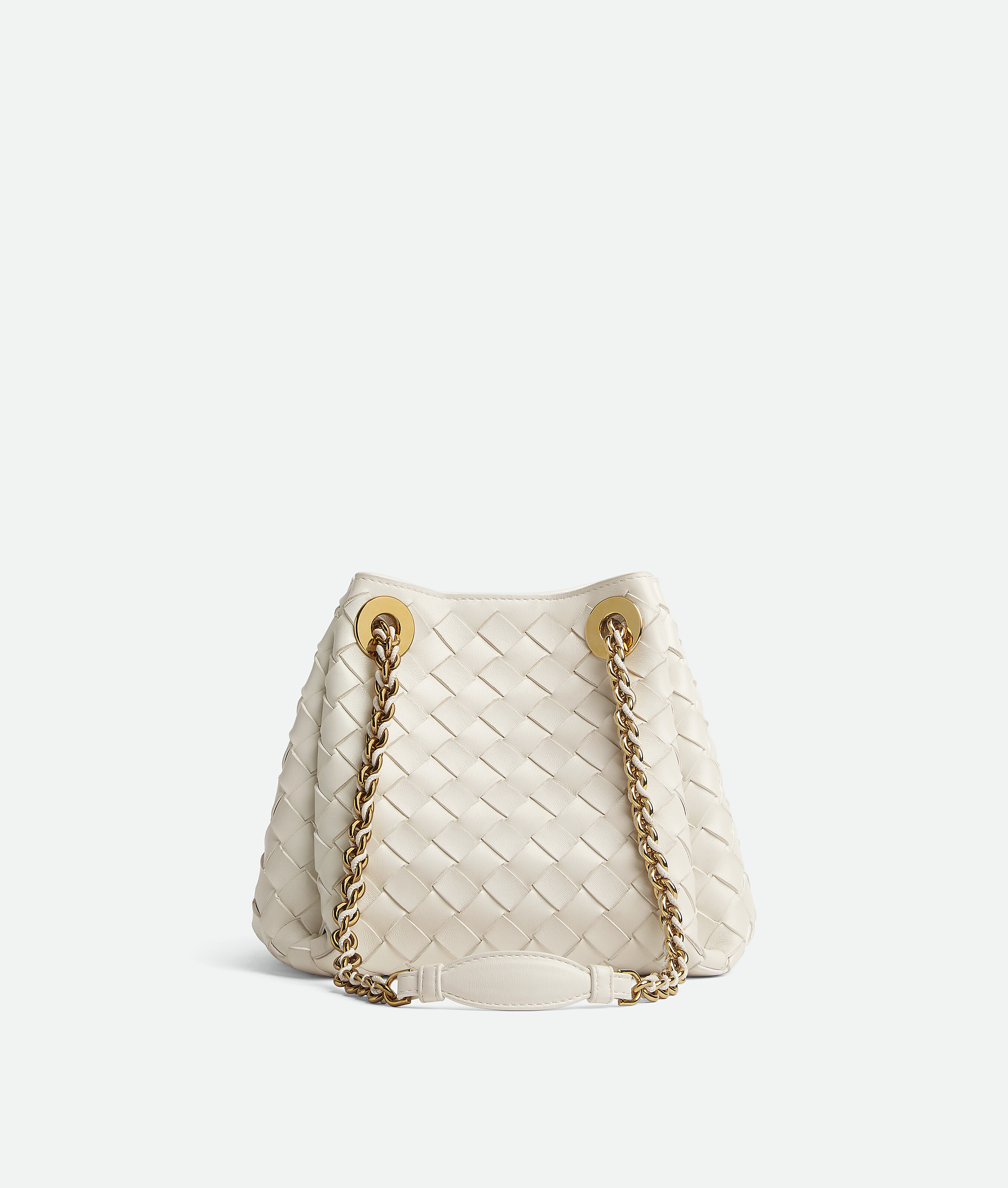 Women's Small Parachute Chain in Chalk | Bottega Veneta US