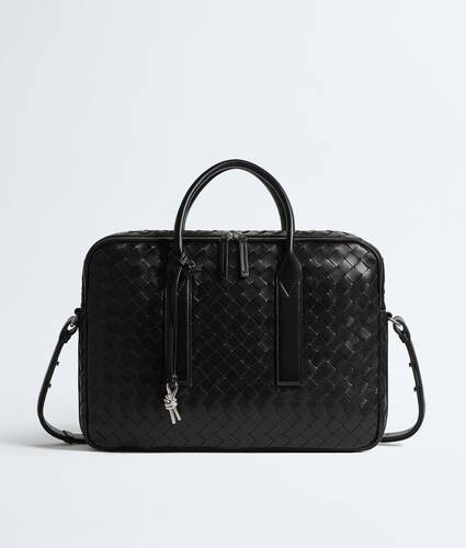 Men's Getaway Briefcase in Black | Bottega Veneta NO