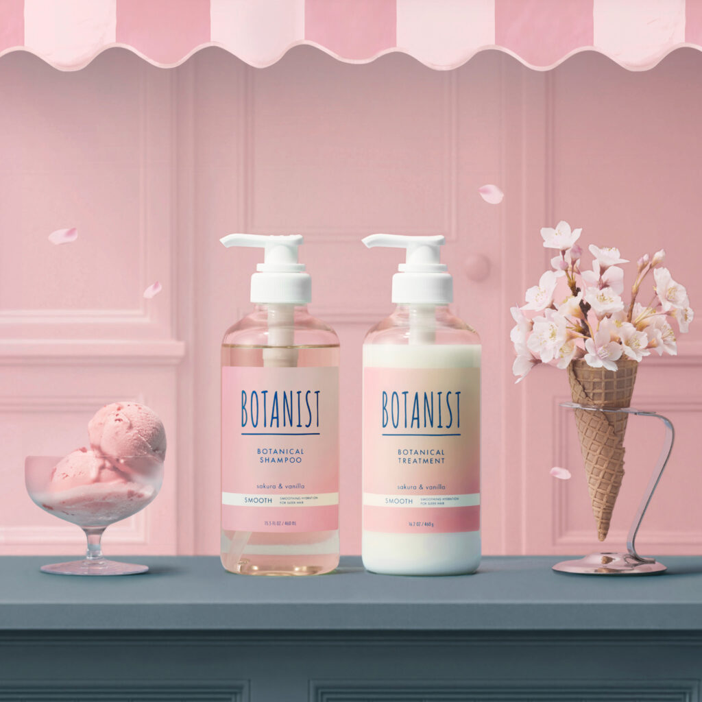 スムース］シャンプー / トリートメント サクラとバニラの香り