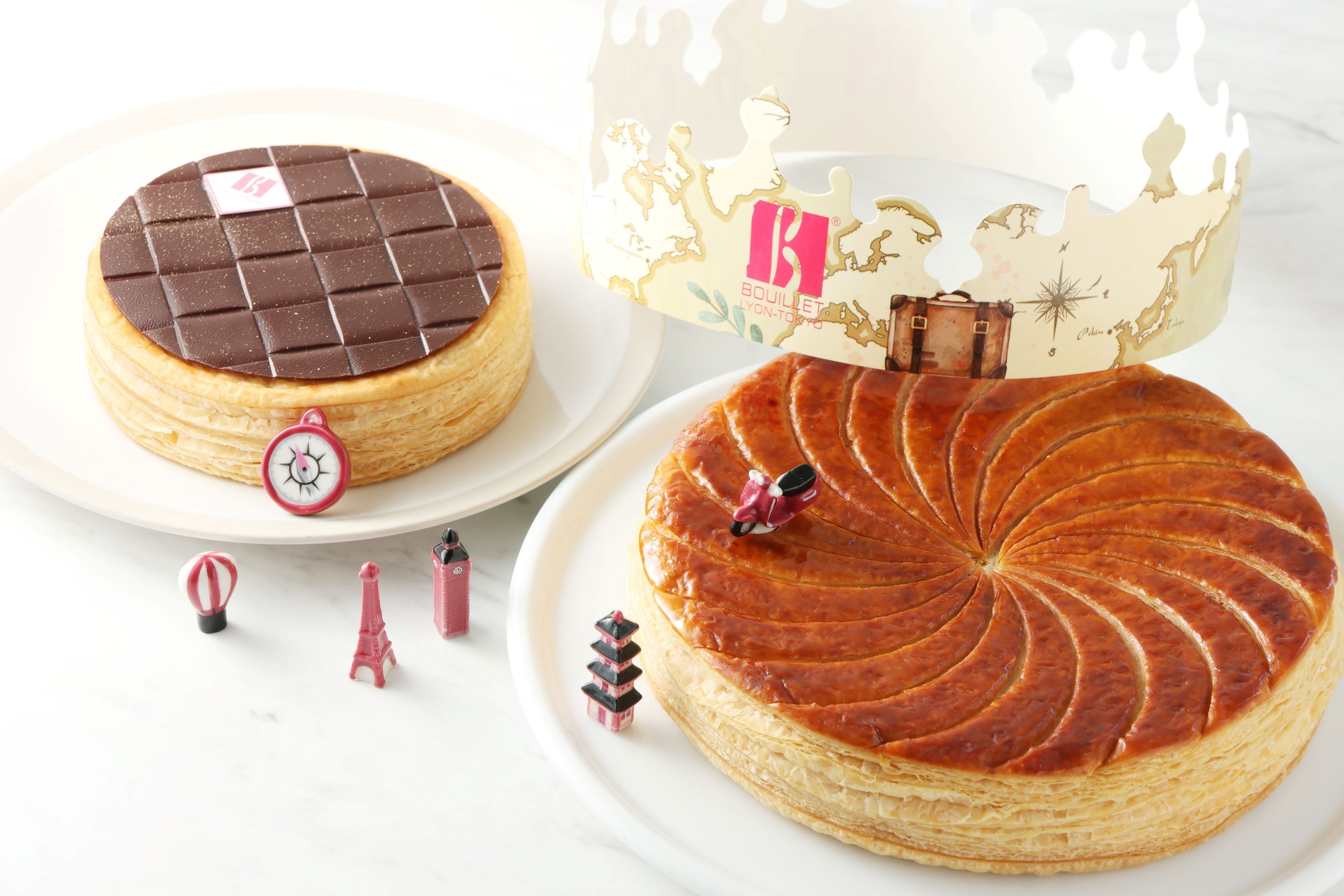 新年のお祝いに欠かせないフランスの伝統菓子「ガレット・デ・ロワ