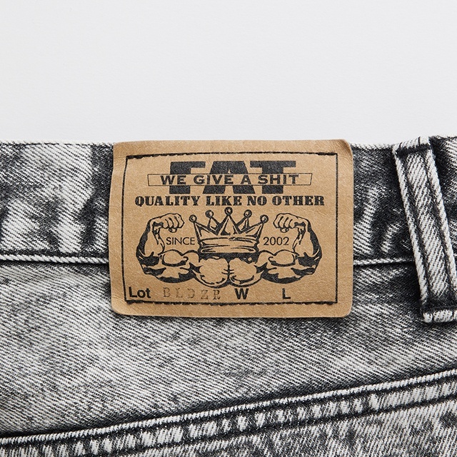 FAT｜BLUDOZER ACID デニムパンツ