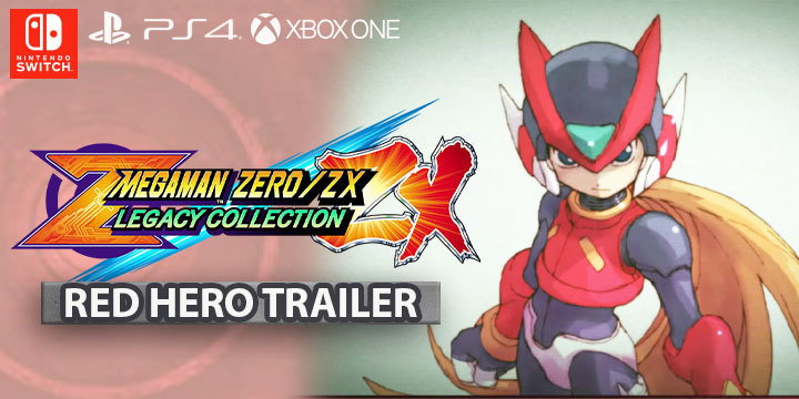 Mega Man Zero / ZX Legacy Collection Highlights Red Hero's Skills