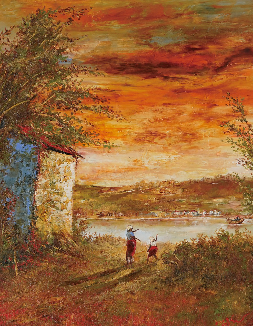 鷲森秀樹 先生の油画F4号 鷲森秀樹 先生の油画F4号 鷲森秀樹 先生の