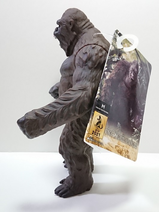ゴジラの新作ソフビを購入！（ムービーモンスターシリーズ コング
