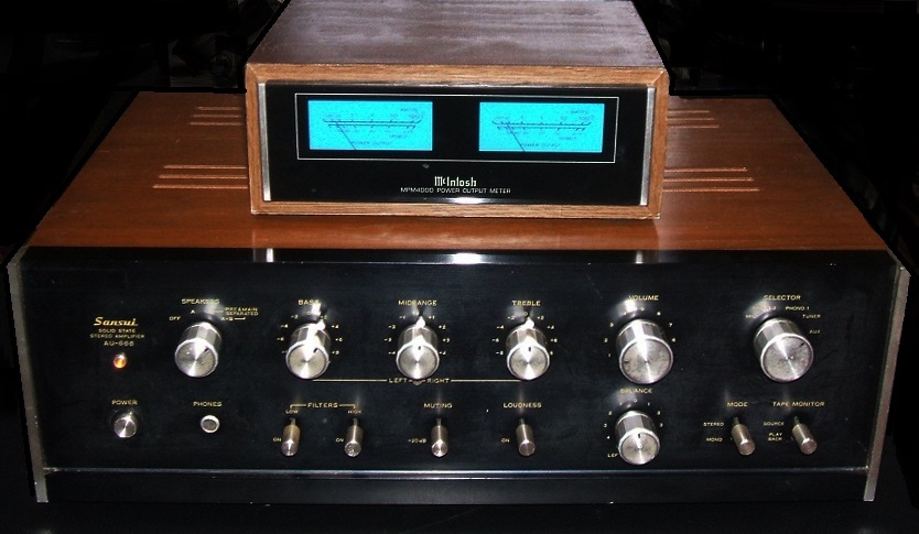 SANSUI・AU－666（プリメインアンプ）修理記⑤！ | たもつ ちゃん