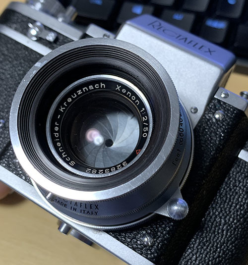 マイレンズ】Xenon 50mm F2.0（RECTAFLEX 1300） | ものことごはん