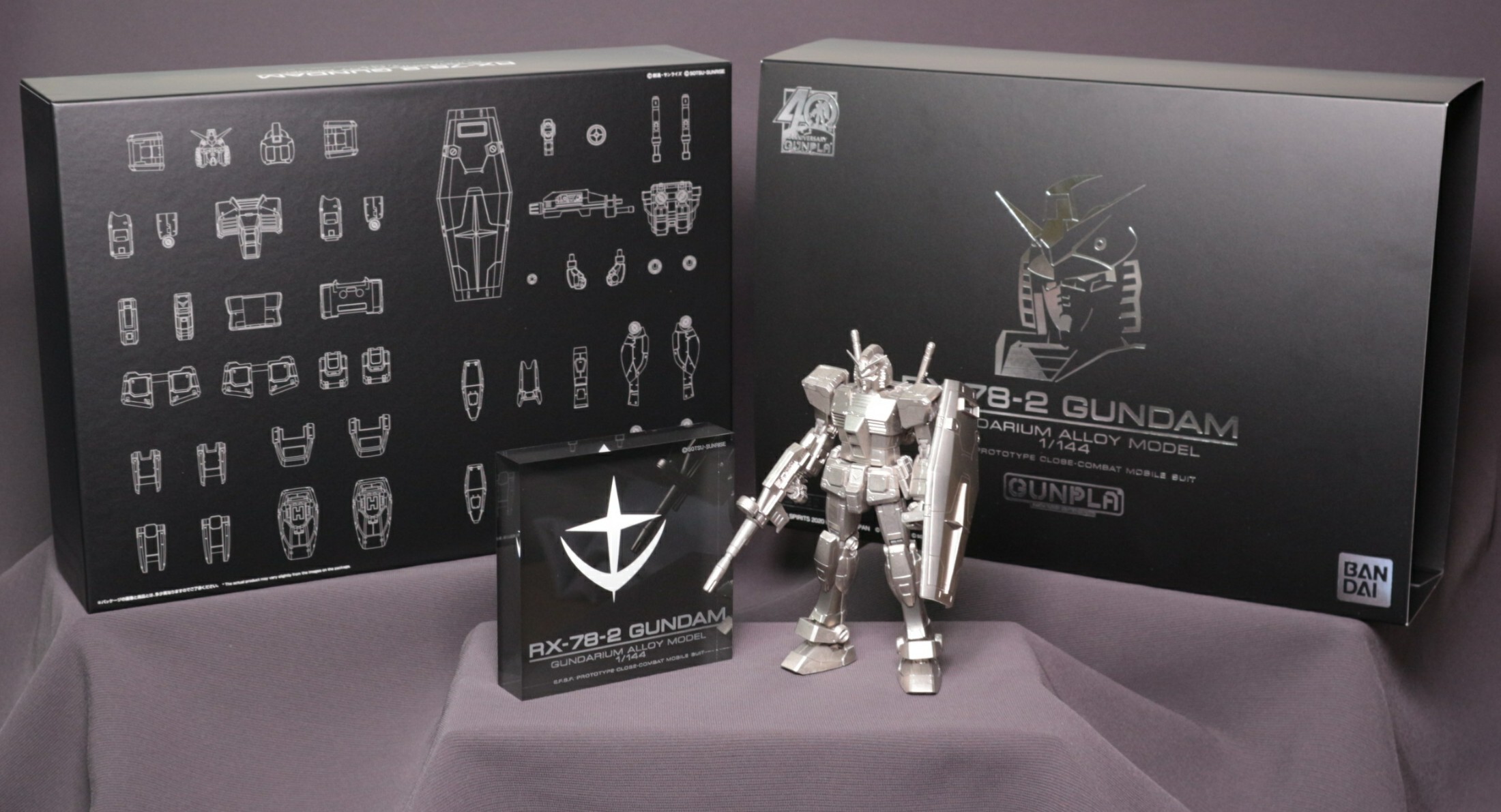 ガンダリウム合金モデル 1/144 RX-78-2ガンダムのご紹介！ - 先人に