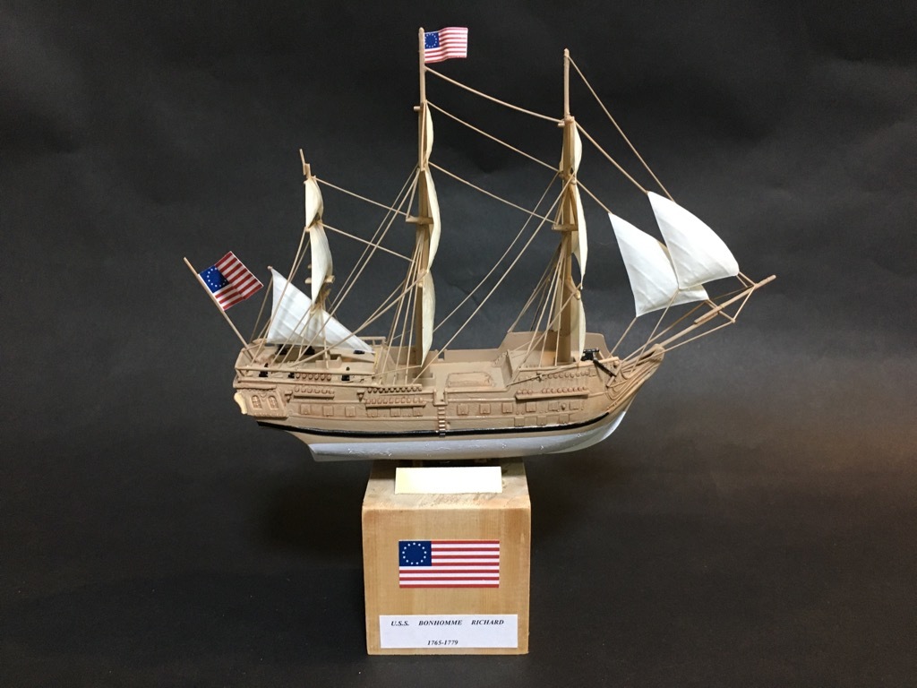 Heller 1/500 USS Bonhomme Richard (1765 Sailingship) | T-model.com