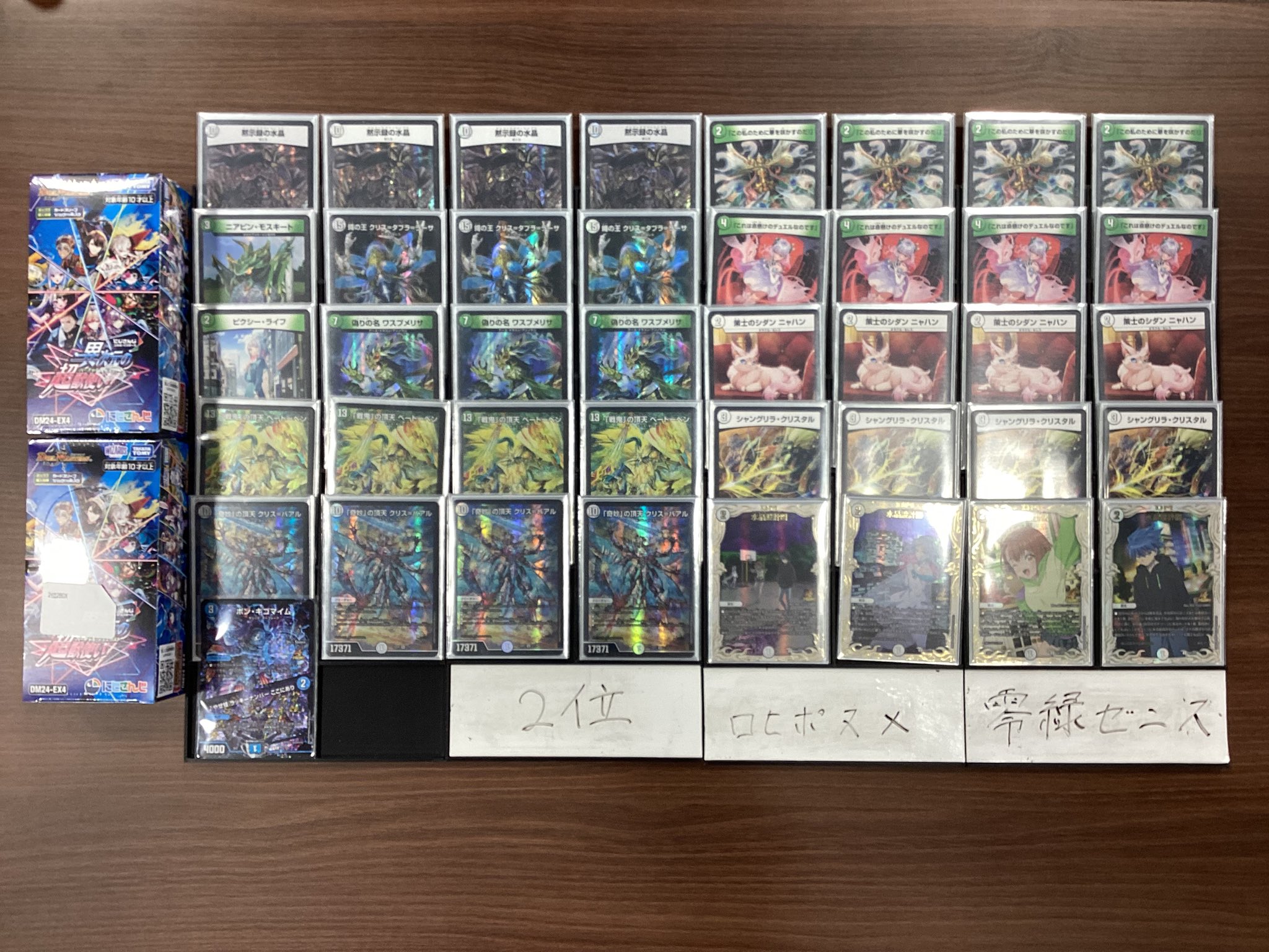 デュエマ オリジナルCS】「遊INGCS(2025/3/20)」結果 デイガファイアー