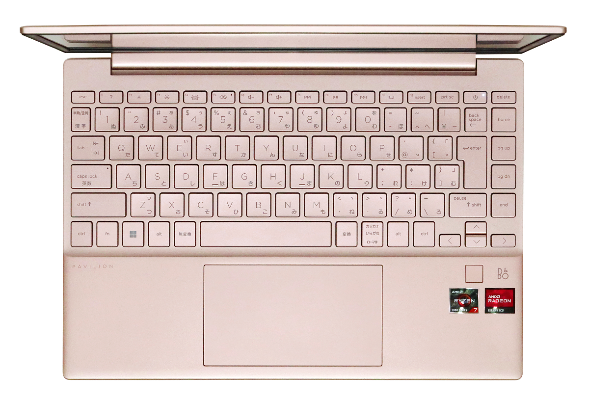 実機レビュー】HP Pavilion Aero 13-be1000（ピンクベージュ）は軽さが