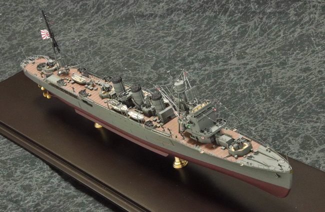 HIGH-GEARedの模型と趣味の日常 1/350防空巡洋艦「五十鈴」完成写真