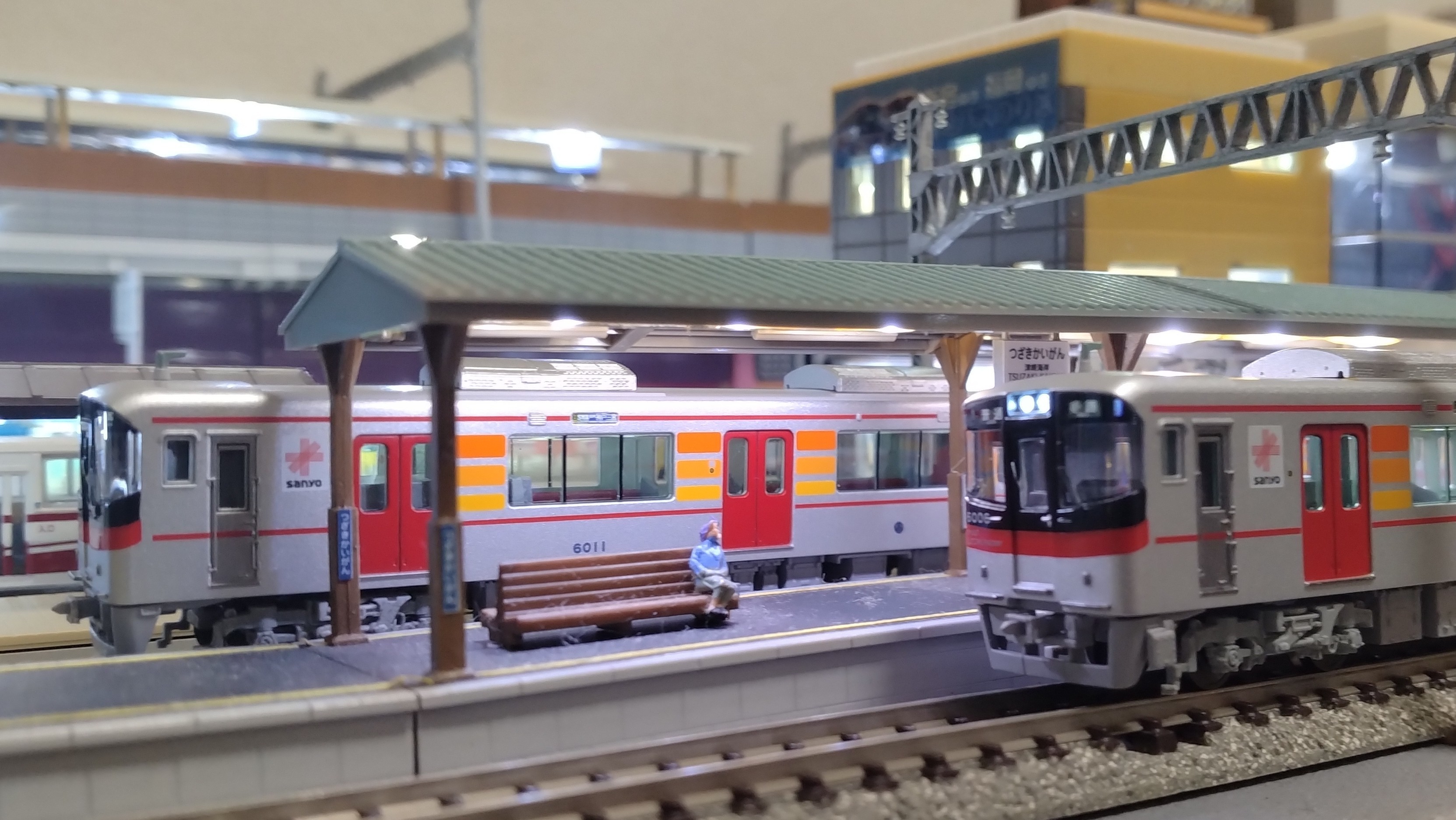 Popondetta_山陽電鉄6000系3両セット4両セット入線整備（6） - 森の小径