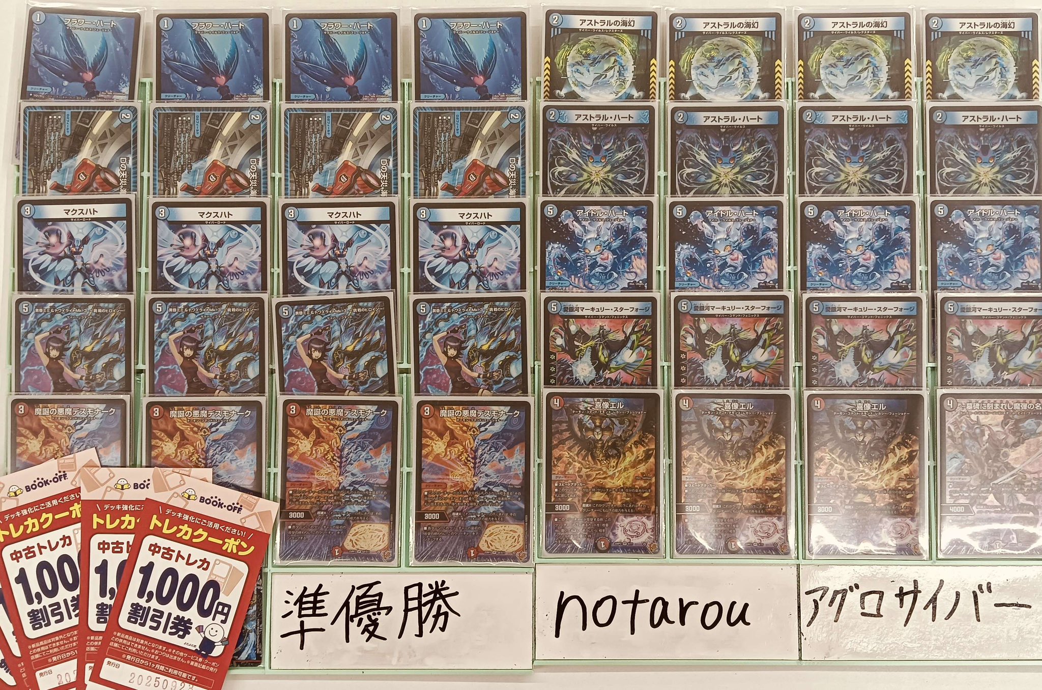 アグロサイバー デッキ売り(スリーブ付き) アグロサイバー デッキ