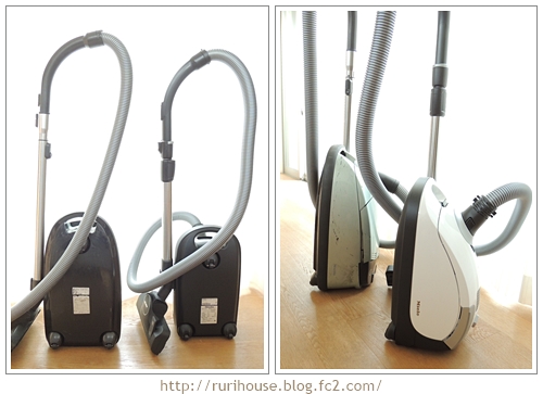 □ミーレの掃除機、新旧比較 | 家づくり手帖