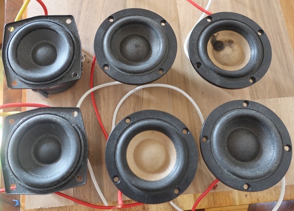 ScanSpeak 5cmフルレンジ 5F/8422T03 (Stereo誌2013年8月号付録