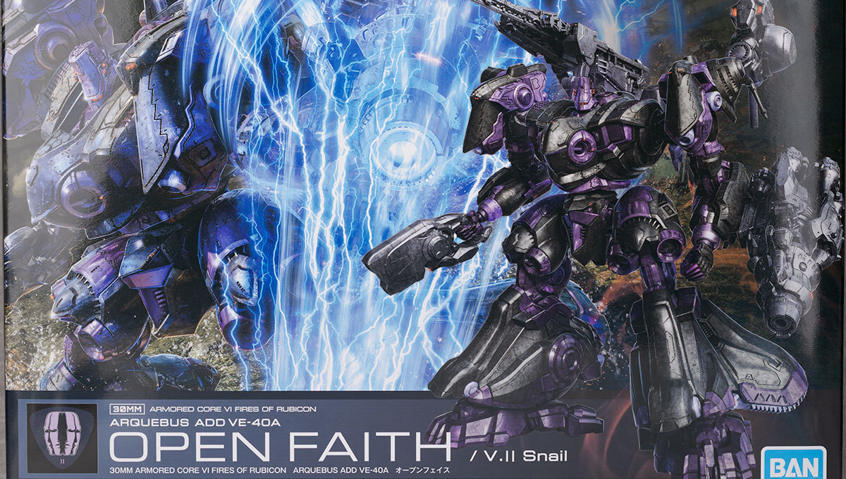 30MM ARMORED CORE VI FIRES OF RUBICON ARQUEBUS ADD VE-40A オープン