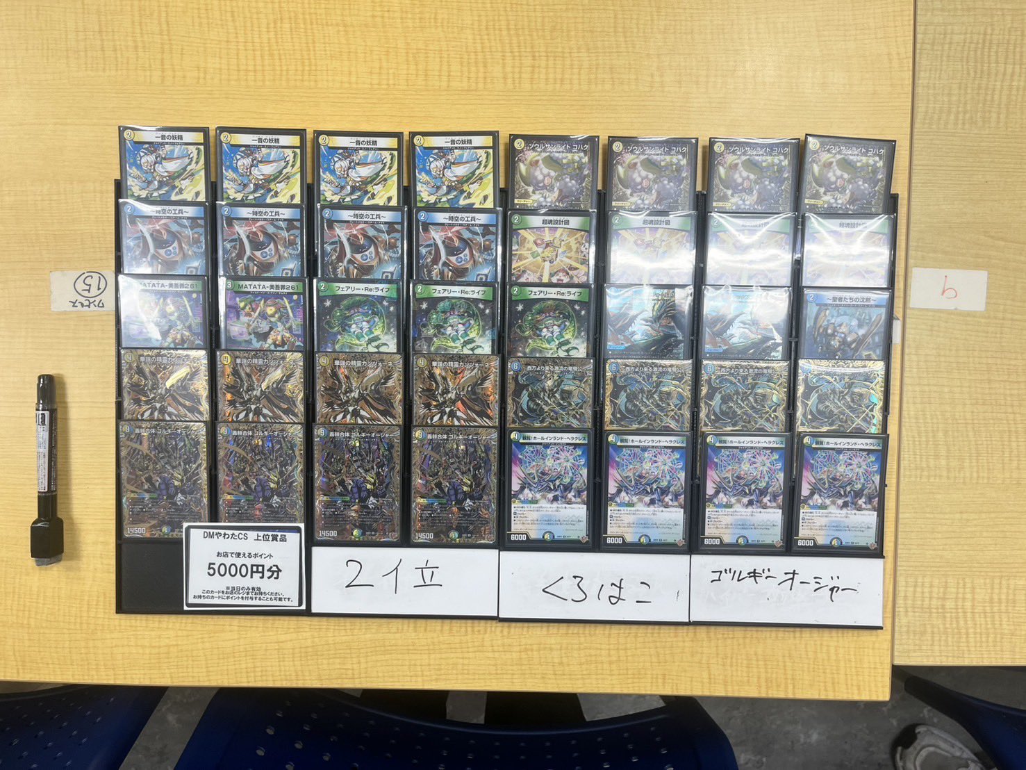 デュエマ 2ブロックCS】「やわたCS(2025/9/13)」結果 4Cアビスが優勝