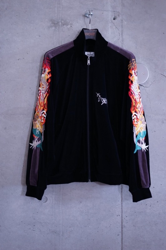 doubletのカオス刺繍トラックジャケット。 | IDIOME homme.