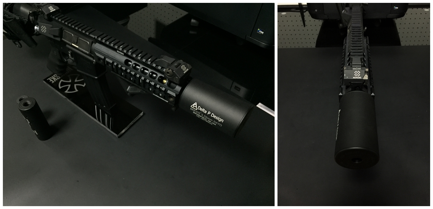 MADBULL Delta P Design Brevis Barrel Extension & MADBULL NOVESKE
