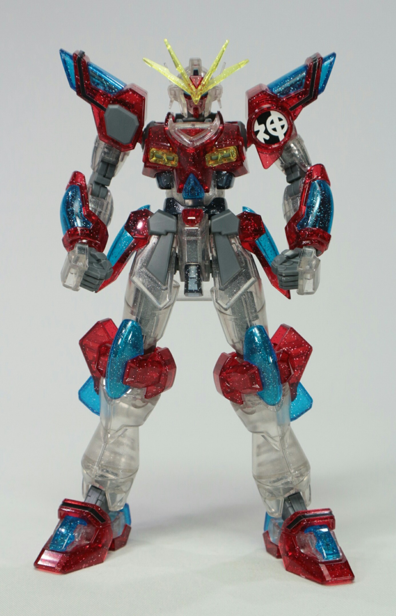 HG 1/144 カミキバーニングガンダム(プラフスキーパーティクルクリア