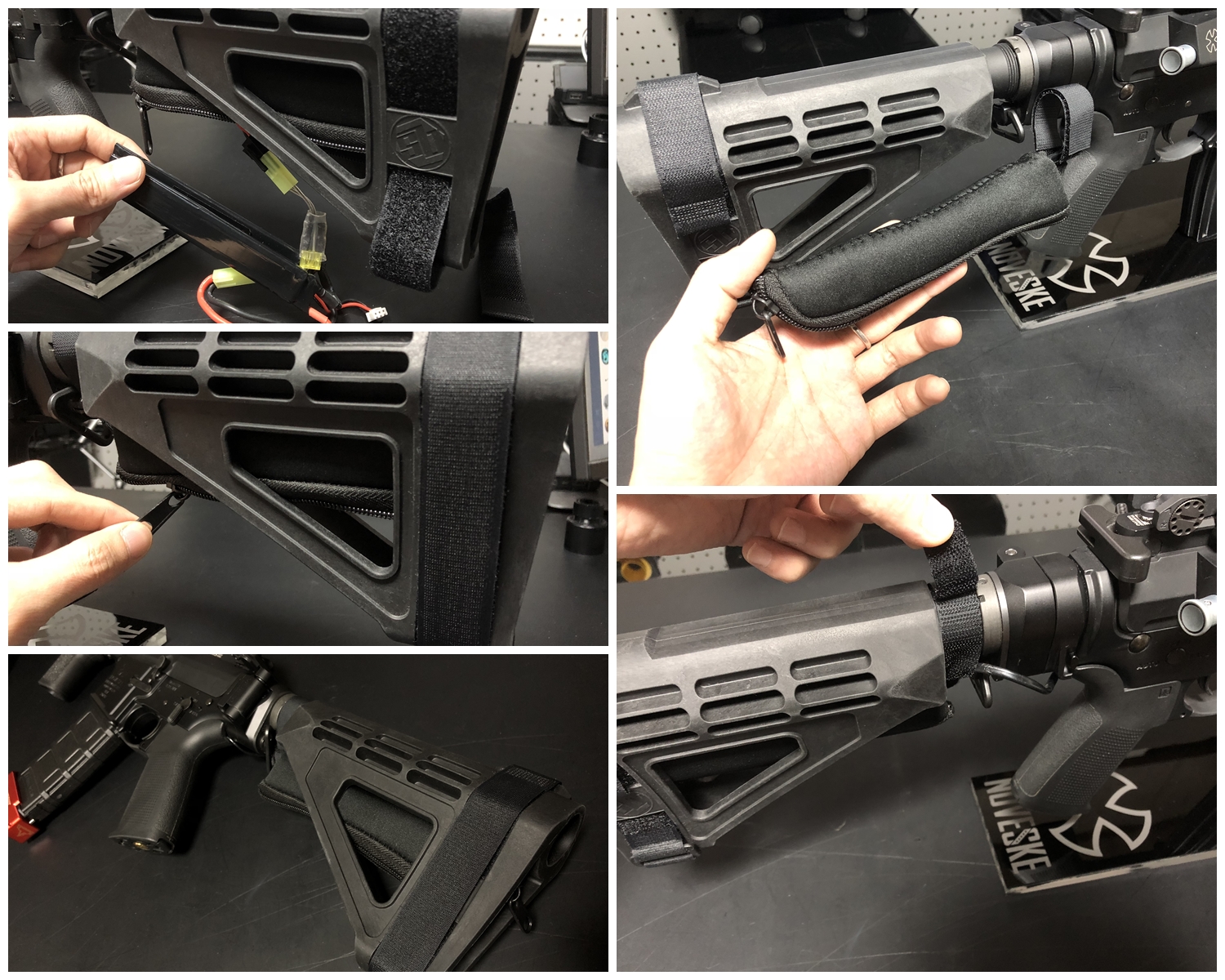 次世代 M4 CQB-R AR-15 PISTOL SB TACTICAL SBM4 CUSTOM!! 実物