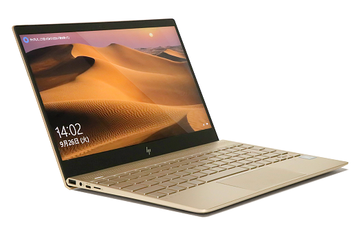 詳細レビュー】スタイリッシュ＆上品なシルクゴールドの『HP ENVY 13