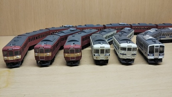 Bトレ ステンレス415系 - 空を読む