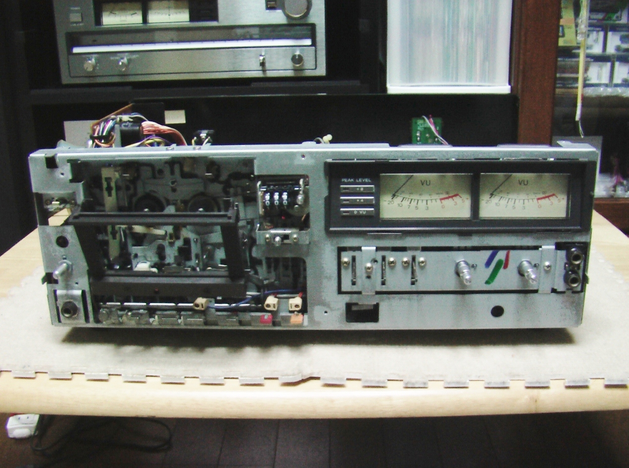 SONY TC-K6 こんな感じで復活・・・ (^^ゞ - 昔のオーディオはいいよなぁ