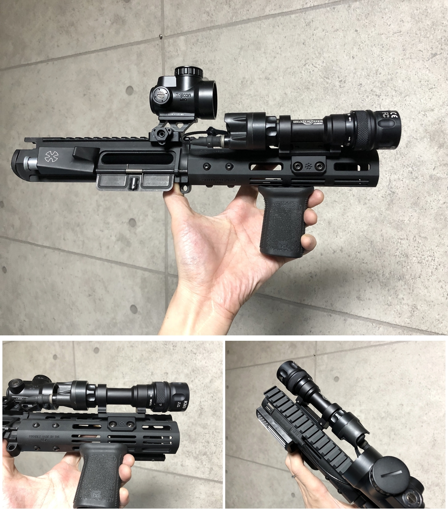 実物 ARISAKA DEFENSE LLC OFFSET M620 ADAPTER & SCOUT MOUNT M-LOK