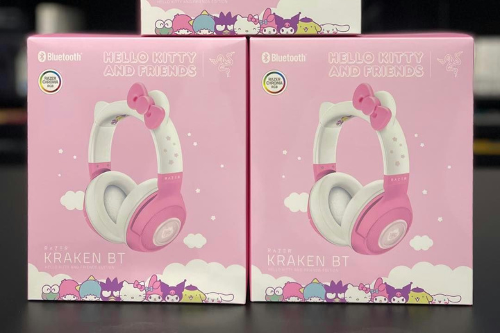 Razer、実質第2弾となるハローキティコラボのゲーミングヘッドセット