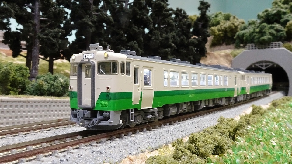 キハ40系 東北地域本社色 - ビスタ模型鉄道（エヌゲージ日記）