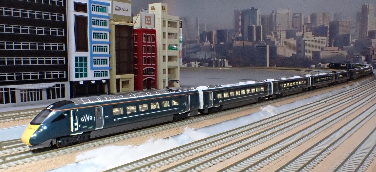 KATO Hitachi Class 800/0 GWR 入線 | 川崎駅 レイアウト製作日誌