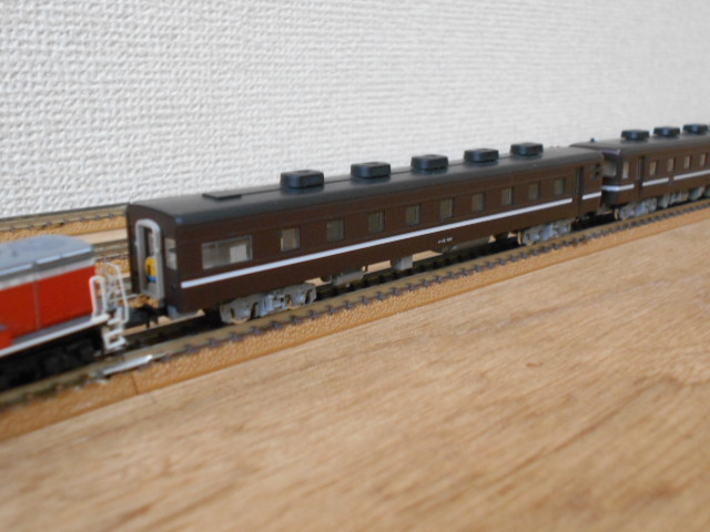 TOMIX 12系客車（やまぐち号用レトロ風客車） 入線 | かもつどっとこむ