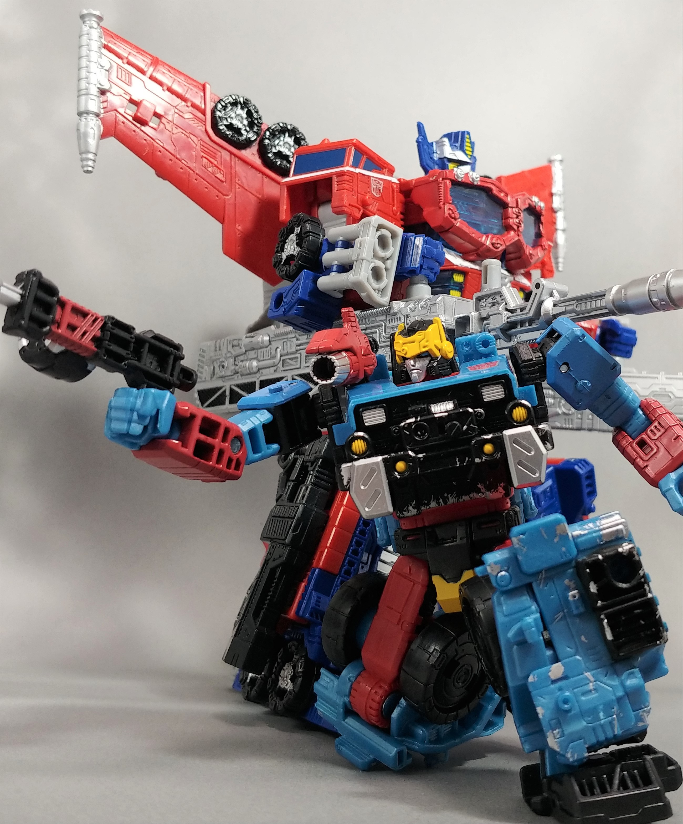 レビュー TF SIEGE ギャラクシーアップグレード オプティマスプライム