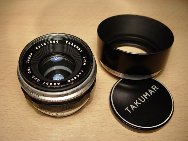 タクマー 58mm f2．4 - アサヒ ペンタックス Sシリーズ博物館