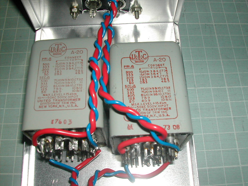 UTC A-20 - JazzとClassicをJBLで