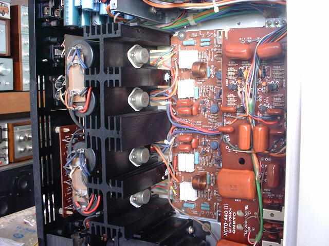 A-708DCの修理 - アンプとインプとの日々